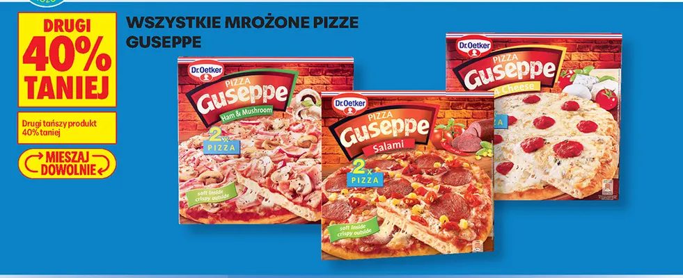 Pizza Guseppe Salami Dr. Oetker promocja w Biedronka