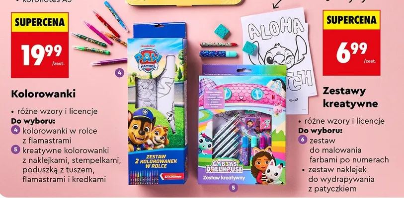 Kolorowanki promocja w Biedronka