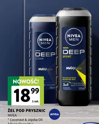 Żel pod prysznic Star Fruit & Manoi Oil Nivea promocja w Intermarche
