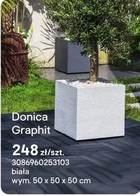 Donica Graphit promocja w Castorama
