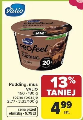 Pudding czekoladowy promocja w Carrefour Market