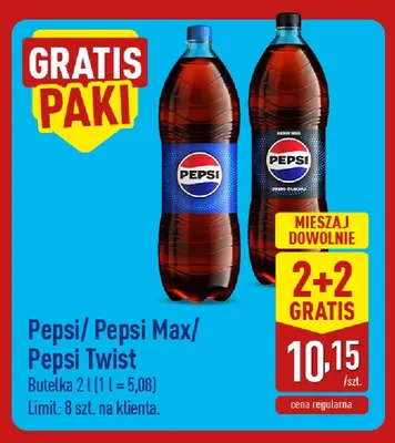 Napój gazowany Pepsi promocja w Aldi