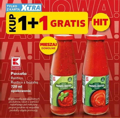 Passata Rustica K-Classic promocja w Kaufland