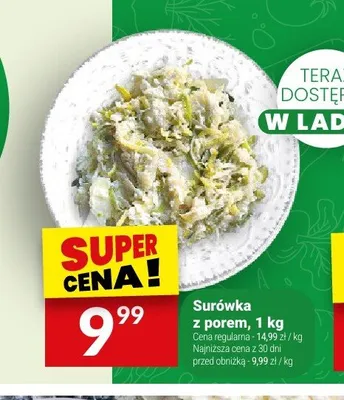 Surówka z porem Białecki Kuchnia promocja w Twój Market