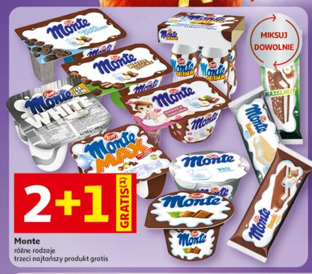 Deser Monte White promocja w Auchan