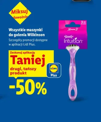 Maszynka do golenia Wilkinson Intuition Xtreme 3 promocja w Lidl
