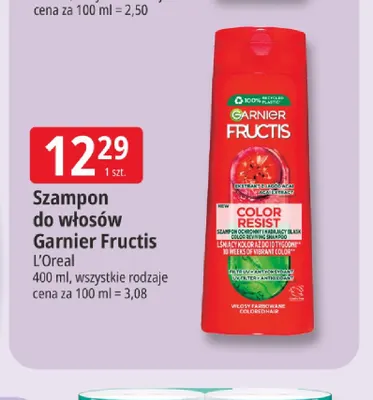 Szampon do włosów Garnier Fructis promocja w Leclerc