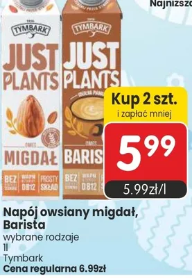 Napój owsiany barista promocja w Market Point
