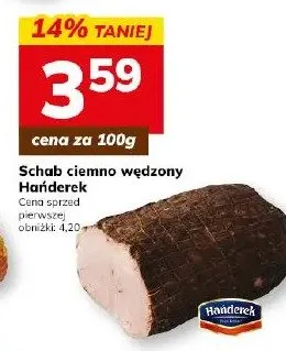 Schab ciemno wędzony promocja w Hitpol