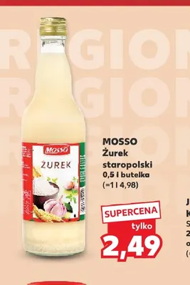 Żurek staropolski Mosso promocja w Kaufland
