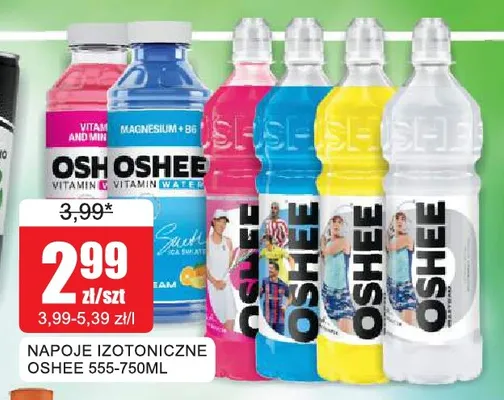 Woda witaminowa Oshee Vitamin Water promocja w Bingo