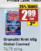 Granulki do udrożniania rur Kret promocja w API Market
