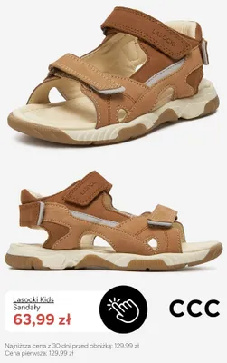 Sandały dziecięce Lasocki Kids promocja w CCC