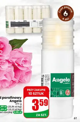 Wkład parafinowy Angela promocja w Dino