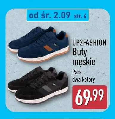 Buty męskie UP2FASHION promocja w Aldi