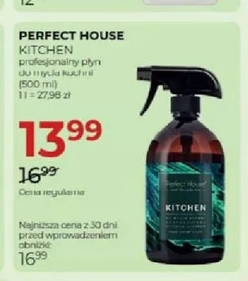 Płyn do mycia kuchni Perfect House Kitchen promocja w Drogerie Jawa
