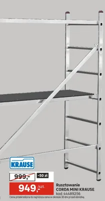 Rusztowanie CORDA MINI KRAUSE promocja w Leroy Merlin