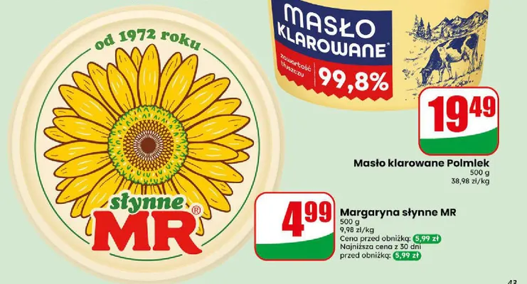 Margaryna Słynne MR promocja w Dino