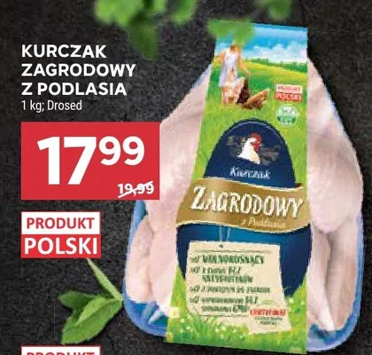 Kurczak zagrodowy z Podlasia Drosed promocja w Stokrotka