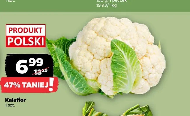 Kalafior polski promocja w Netto