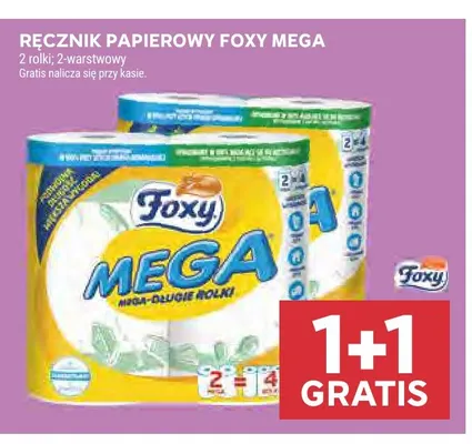 Ręcznik papierowy Foxy Mega 2-pak promocja w Stokrotka