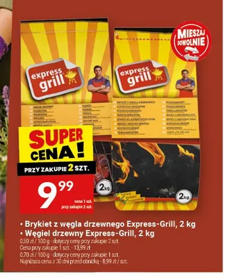 Węgiel drzewny Express-Grill promocja w Twój Market
