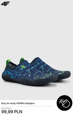 Buty do wody 4SWIM chłopięce 4F promocja w 4F