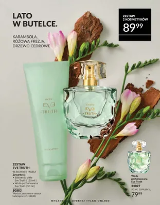 Zestaw kosmetyków AVON Eve Truth promocja w AVON