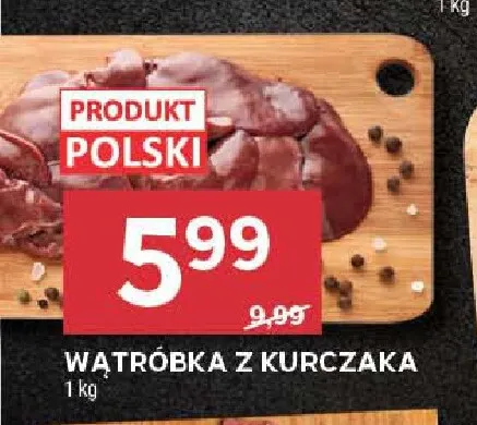 Wątróbka z kurczaka promocja w Stokrotka