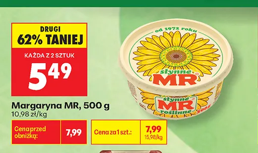 Margaryna MR promocja w Biedronka