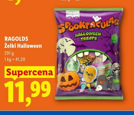 Żelki Halloween Ragolds Spooktacular promocja w Lidl