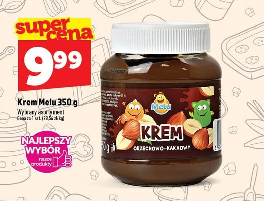 Krem orzechowo-kakaowy Melu promocja w TOPAZ