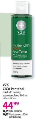 Tonik do twarzy z pantenolem CICA Pantenol promocja w Hebe