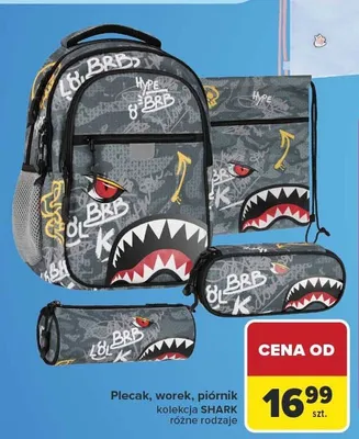 Worek kolekcja SHARK promocja w Carrefour