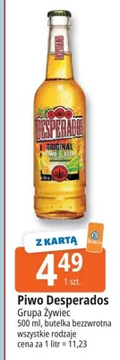 Piwo Desperados promocja w Leclerc