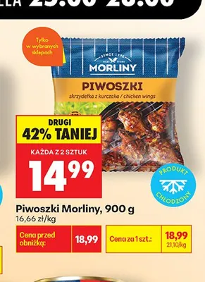 Piwoszki Morliny promocja w Biedronka