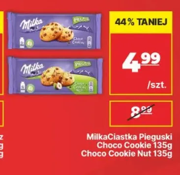 Ciastka Pieguski Choco Cookie Milka promocja w API Market