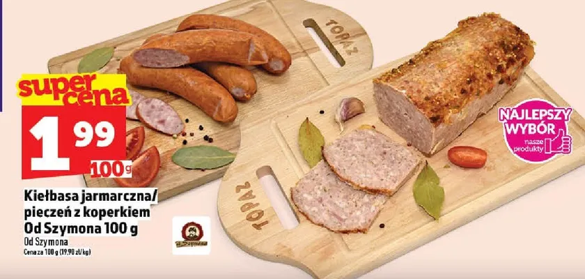 Pieczeń z koperkiem Od Szymona promocja w TOPAZ