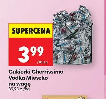 Cukierki Cherrissimo Vodka Mieszko na wagę promocja w Biedronka