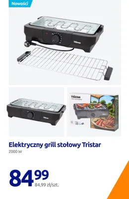 Elektryczny grill stołowy promocja w Action