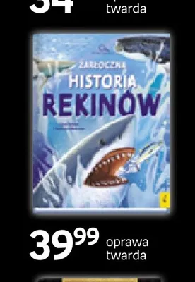 Książka Zatrważająca historia rekinów Wilga promocja w Empik