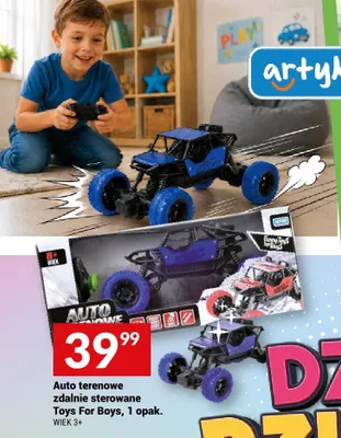 Auto terenowe zdalnie sterowane Toys For Boys promocja w Twój Market