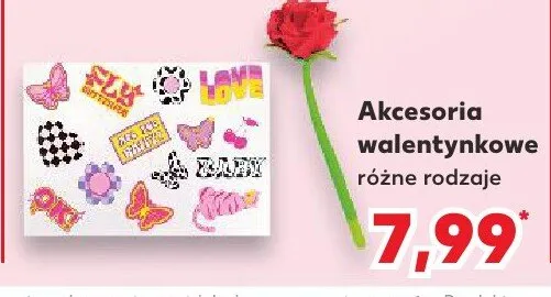 Akcesoria walentynkowe różne rodzaje promocja w Kaufland