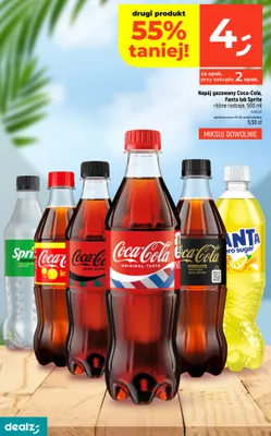 Napój gazowany Coca-Cola Zero Caffeine promocja w Dealz