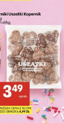 Pierniki Uszatki Kopernik promocja w Delikatesy Centrum