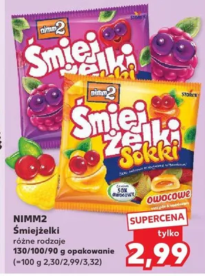 Śmiejżelki różne rodzaje Nimm2 promocja w Kaufland