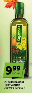 Olej rzepakowy Kujawski Trzy Ziarna promocja w ABC