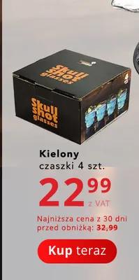 Kielony czaszki 4-pak promocja w Poczta Polska