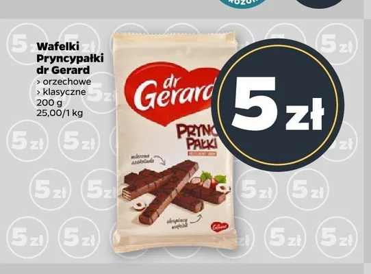 Wafelki Pryncypałki dr Gerard klasyczne promocja w Netto