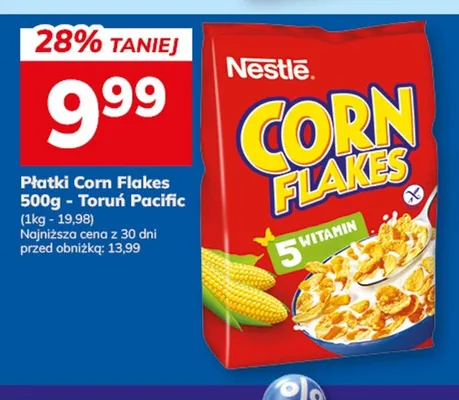 Płatki śniadaniowe Corn Flakes Toruń Pacific promocja w Hitpol